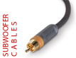 Types of Subwoofer Cables