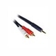 12Ft. Velocity 3.5MM Stereo Male to Dual RCA Male Y-Cable 